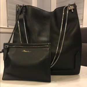 3.1 Phillip Lim black tote bag (Soleil)